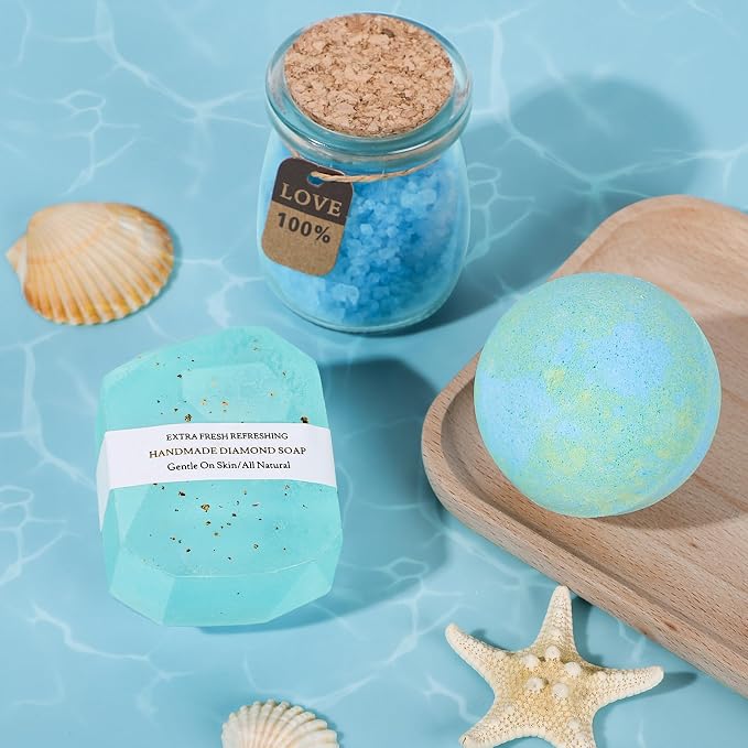 Sea Turtle Gifts for Women, Turtle Gifts Set for Turtles Lovers, Turtles Gift Baskets Relaxing Spa Bath Gift Baskets, Birthday Gifts for Women Gift Set for Her Sister Friends Mom Mothers Day