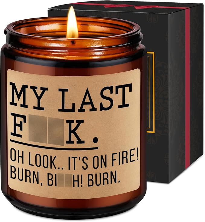 Fairy's Gift Candles, Cool Presents, Funny Relaxation Gifts for Women Men Mom Coworker Friend Boss - Cool Birthday Fun Presents for Her - Mothers Day, Sarcastic Office Relaxing Gifts for Women Nerd