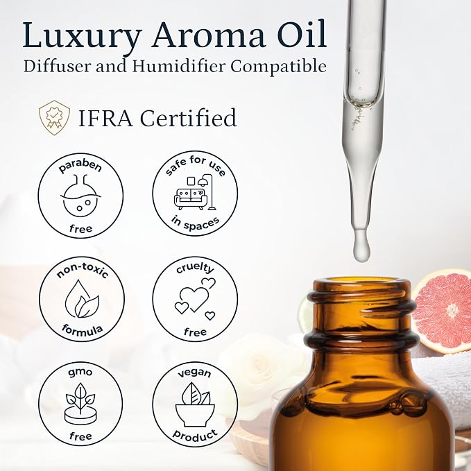 PuroSentido Unconventional Aroma Oil (10 ml) - Luxury Fragrance Oil for Diffusers and Humidifiers, Mint, Lavender, Cinnamon & Vanilla Home, Hotel & Spa Scent