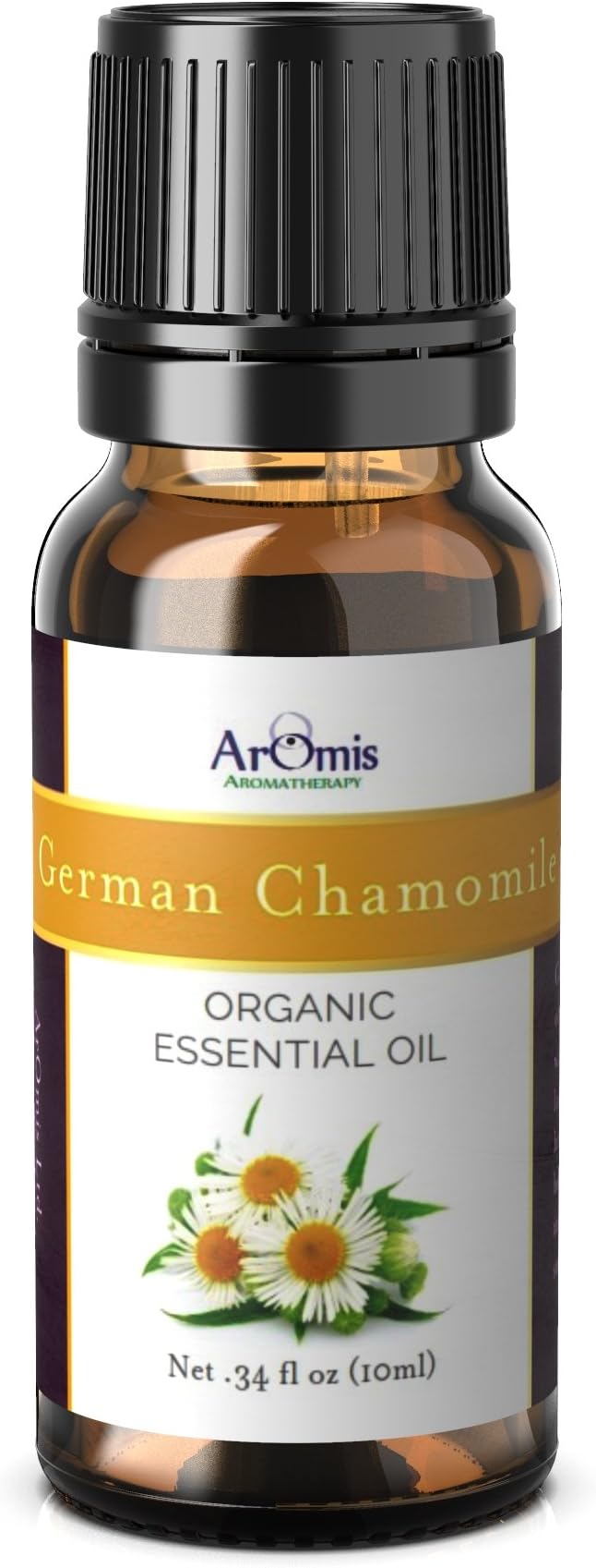 ArOmis German Chamomile (Blue) Essential Oil - 100% Pure Therapeutic Grade - 10ml (.34 Fl Oz), Undiluted, Premium, Oils Perfect for Aromatherapy