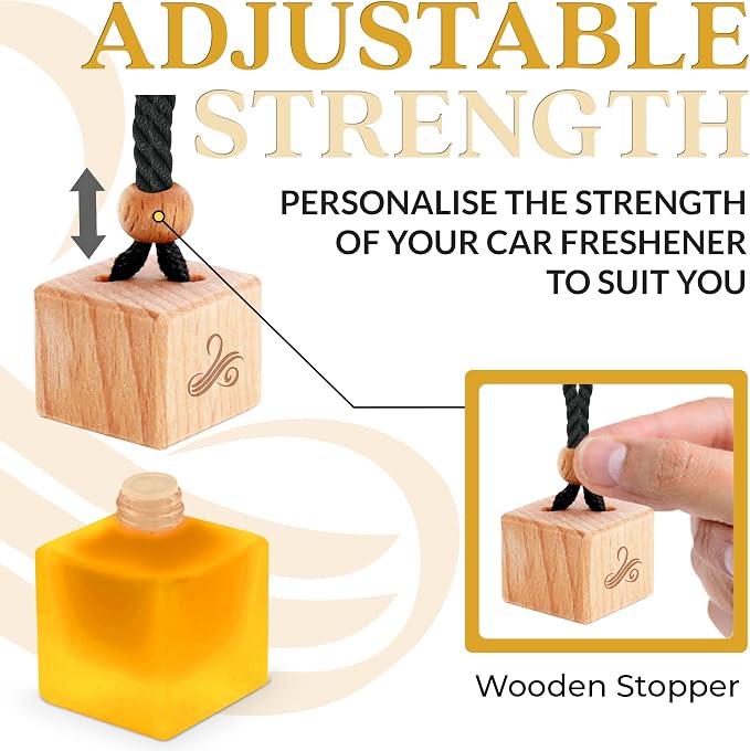 Inspired by One Million Car Air Freshener for Men | Long Lasting Luxury Diffuser | Automotive Scent Perfume | Vent Clip Auto Air Freshener | Odour Eliminator Technology | Masculine Diffuser Scents 8ml