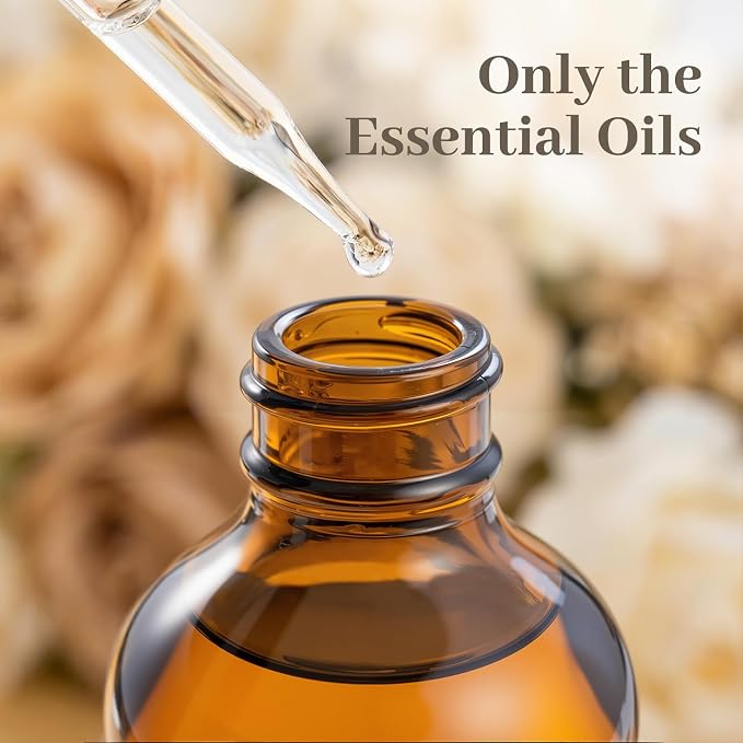 Lavender Sandalwood Essential Oils for Diffusers & Candle Making, 118ml (4 fl oz) Large Bottle, Long Lasting Scent Oil for Home Fragrance, Soap & DIY