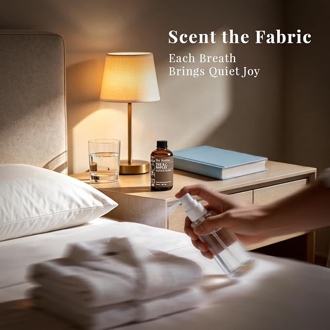 SU JUABA Naples Hotel Diffuser Oil - Inspired by the Ritz Carlton Luxury Beachfront Resort - Geranium Ocean Freesia, Fragrance Oil for Scent Diffuser & Crafting, 4Fl Oz