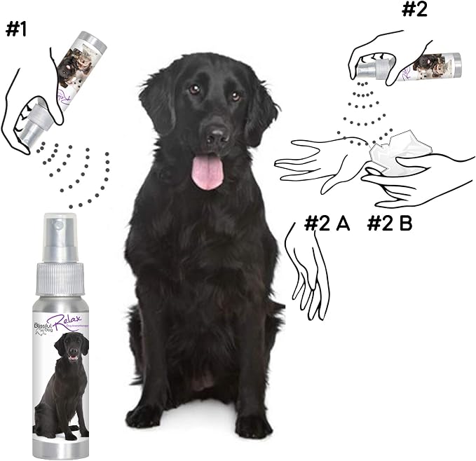 The Blissful Dog All Natural Flat-Coat Retriever Relax Dog Aromatherapy Spray