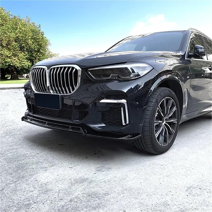 For BMW X5 G05 M-Sport 2019 2020 2021 2022 2023 Rear Bumper Splitter Spoiler Diffuser Front Lip Body Kits Accessories(Glossy Black B)
