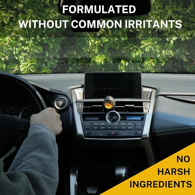 Air Jungles Car Air Freshener Vent Clip 4 Count, Variety Scent for Men and Women, Natural Fragrance with Essential Oil, Long-Lasting Car Odor Eliminator, Up to 120 Days