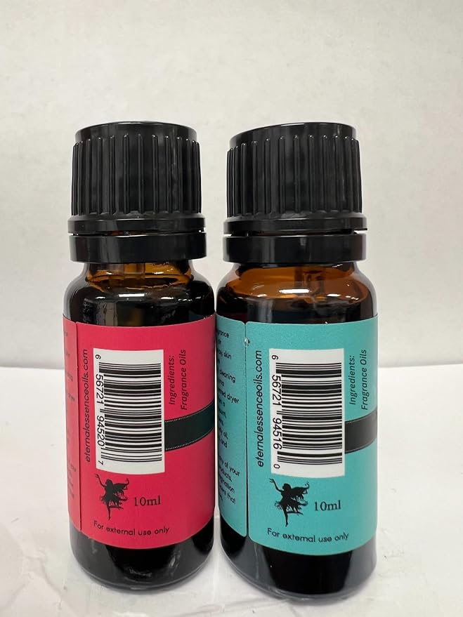 Eternal Essence Oils 2 Pack 10ml Premium Fragrance Oil - Mermaid & Barrier Reef - for Candle, Soap Making, Aromatherapy, Diffusers, Home Care, & Humidifiers