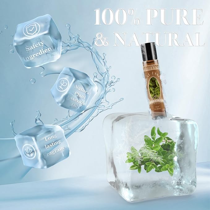 Marjoram Essential Oil 10ML - 100% Pure and Natural Therapeutic Grade Oils for Aromatherapy Diffuser - 0.34 Fl Oz/Marjoram