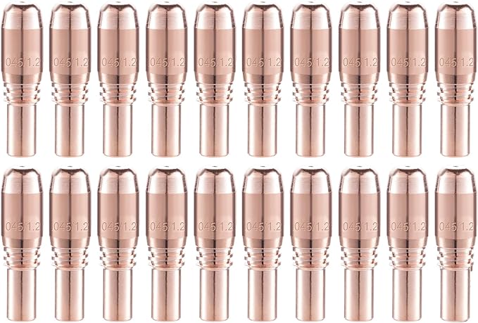 MIG Welding Contact Tips .045"(1.2mm) T-A045CH For Bernard Acculock-S Used With D-MA250 Gas Diffuser (20-PK)