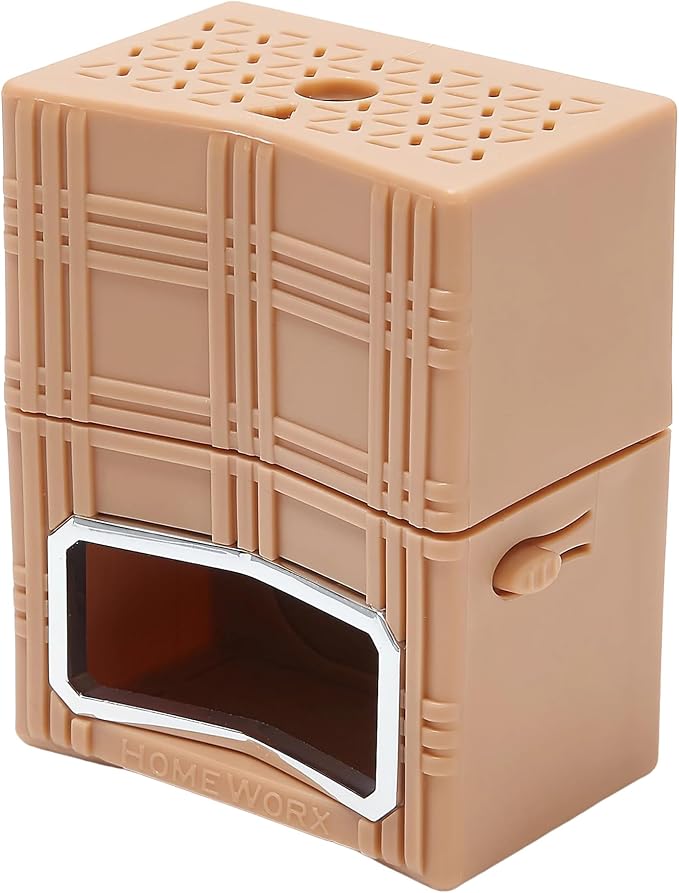 HomeWorx by Harry Slatkin Plug-in Fragrance Diffuser Set with 3 Oil Refills, Spring Time Favorites, Scented Oil Warmer, No Light Plug-in, 0.7 fl oz Each Refill (Winter)