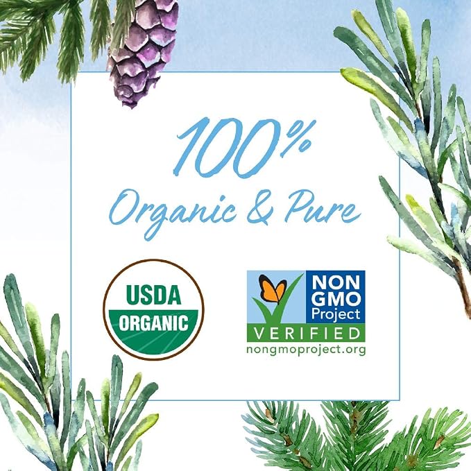 Garden of Life Essential Oil Breathe Blend – 100% Pure Rosemary, Black Spruce & Fir Balsam Essential Oil for Diffuser, Home, Skin & Body Care, Clarifying and Focusing, USDA Organic, Non-GMO, 0.5 fl oz