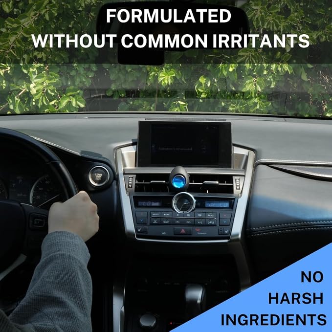 Air Jungles Car Air Freshener Vent Clip 5 Count, Variety Scent for Men and Women, Natural Fragrance with Essential Oil, Long-Lasting Car Odor Eliminator, Up to 150 Days