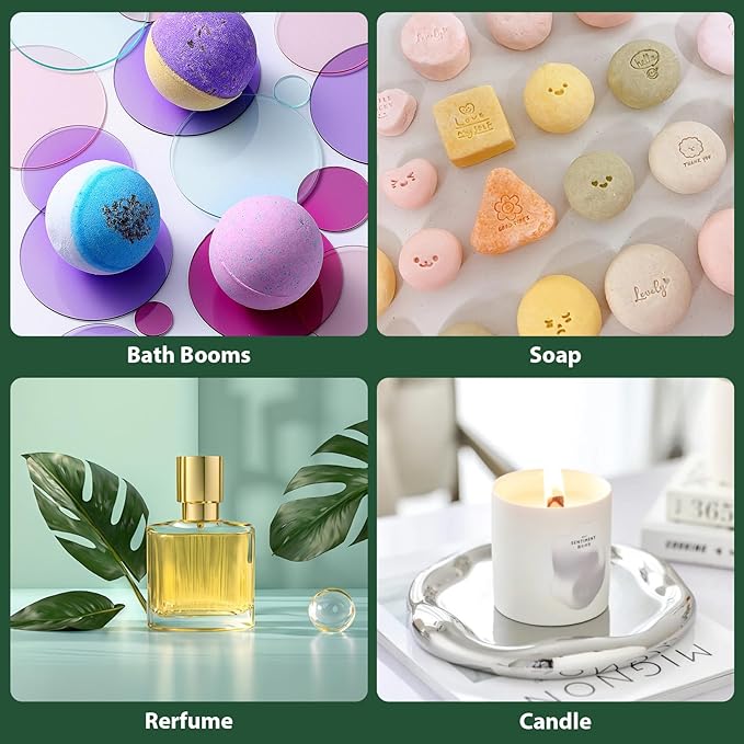 FUHITIM Essential Oil Set, Premium Essential Oils Gift Set for Diffuser, DIY Candle and Soap Making, 42x5 ML (0.17oz)