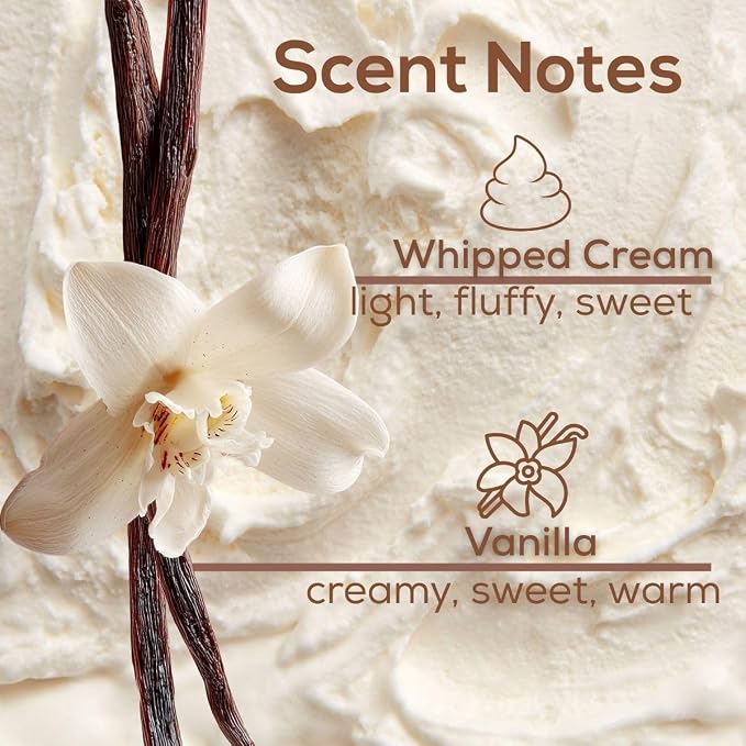 Scent Fill Vanilla Plug in Air Freshener, Scented Oil Refills, 2 Refills + Diffuser