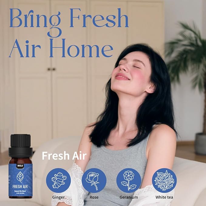 Essential Oils for Diffuser for Home-Wellbeing Essential Oil,Diffuser Oils for Aromatherapy,Candle&Soap Making,Humidifiers