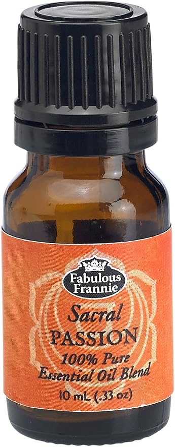 Fabulous Frannie 2nd Chakra Sacral Passion Pure Essential Oil Blend undiluted .33oz (10ml)