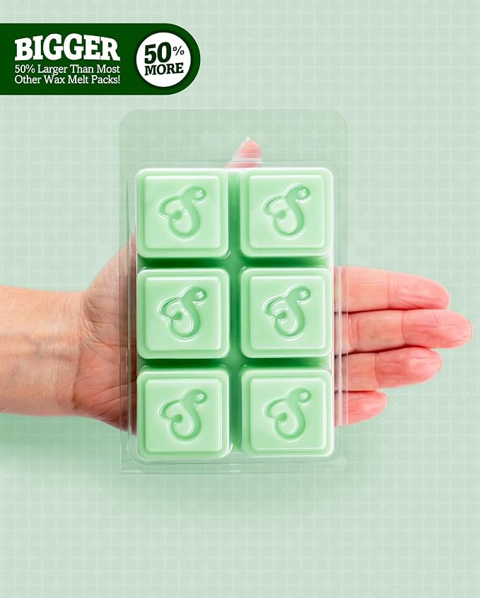 Shortie's Candle Company Mistletoe Moments™ Premium Wax Melts - 3 Oz., Strong & Long Lasting, Non-Toxic - Made with Essential & Natural Oils - Formula 117