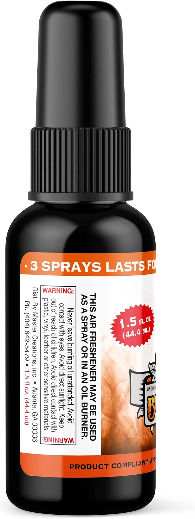 BluntPower (Deepak, 1 Pack) Concentrated Air Freshener for Room and Car - Oil-Based Diffuser Spray Bottle - Long-Lasting Bathroom Spray, Car Freshener, & Odor Eliminator