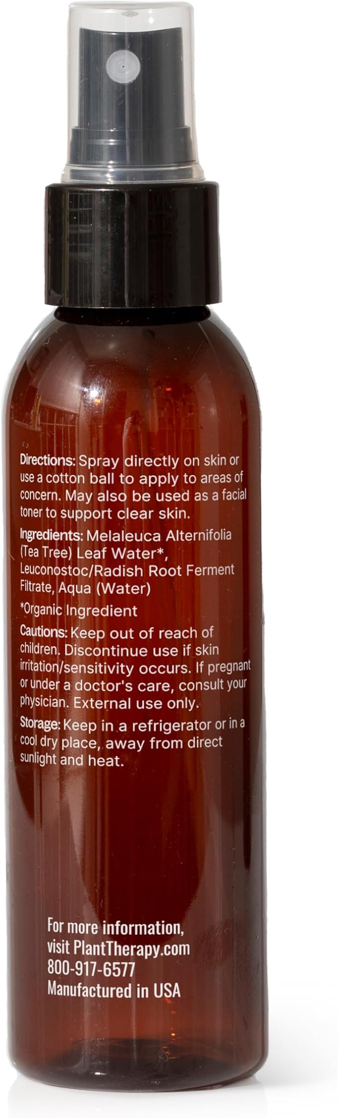 Plant Therapy Tea Tree (Melaleuca) Hydrosol 4 oz by-Product of Essential Oils