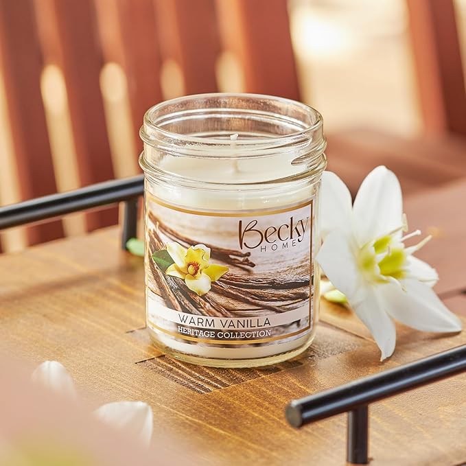 8oz Vanilla Scented Candle, Fall Candles, Vanilla Candle Scent, Aromatherapy Candles, Gifts for Women, Men, Families Friend, Colleague, Birthday, Holiday, Scented Candle for Home Decor