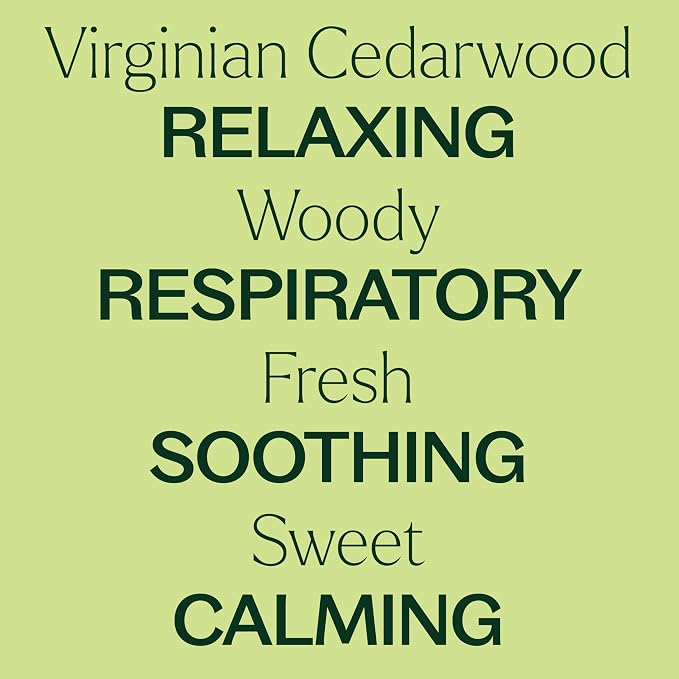 Plant Therapy Cedarwood Virginian Essential Oil 10 mL (1/3 Oz) 100% Pure, Undiluted, for Aromatherapy, Clear Skin and Respiratory Support