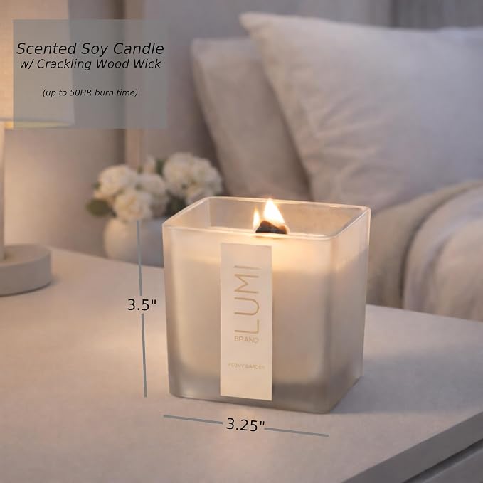 Luxury Aroma Gift Set | Peony Garden - Reed Diffuser (200ml), Wood Wick Soy Candle (200g), Room Spray (50ml) | Includes Dried Flowers & 8 Reeds | Luxurious Home Fragrance for Home Décor & Gifts