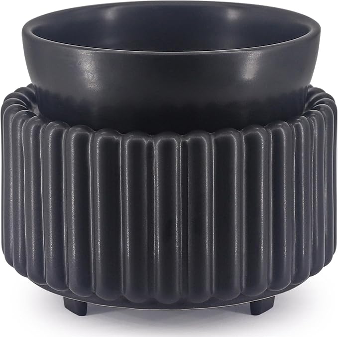 VICTORIA AROMA Ceramic Wax Melt Warmer 3-in-1 Candle Wax Warmer for Scented Wax Melter Electric Fragrance Wax Burner for Home Office Bedroom Gift & Decor…
