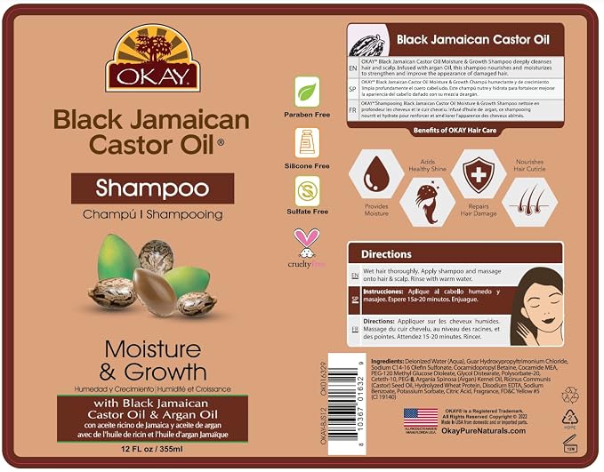 Convenience Kits International Women’s Deluxe 10 PC Kit Featuring: OKAY Black Jamaican Castor Oil Hair, Body, Oral Care, Travel-Size Travel Essentials