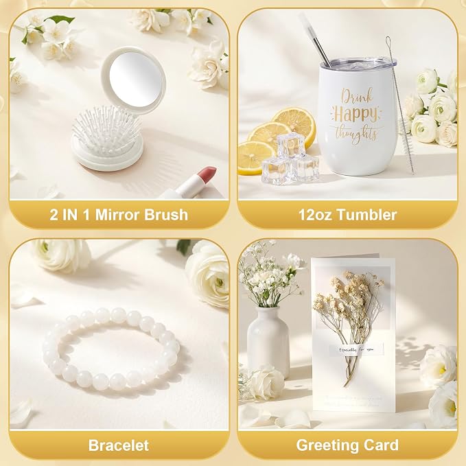 11 Pcs Birthday Gift for Women Mother Gifts Set Spa Gift Baskets for Women Get Well Care Package for Mom Her Wife Friend