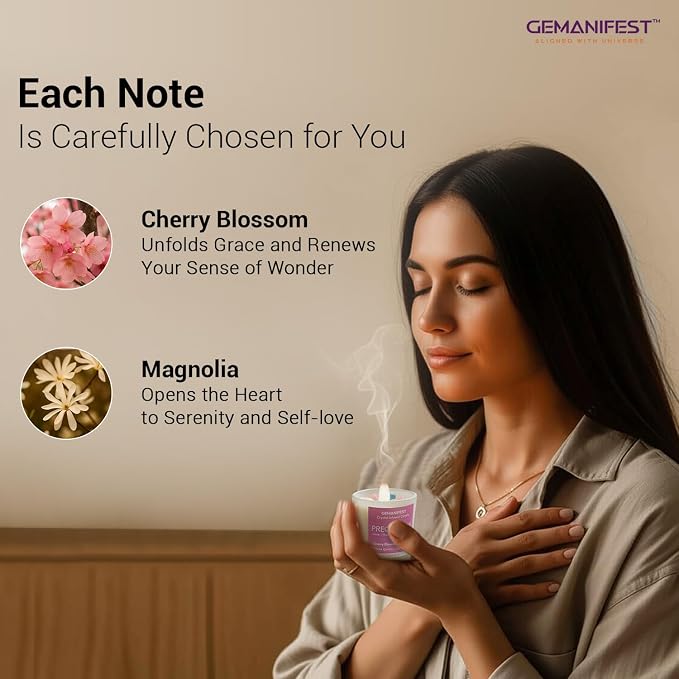 Pregnancy Gifts for Expecting Mom Manifestation Candle for Pregnant Women, Relaxing Candles Stress Relief Pregnancy, Valentine's Gift for Her/Him, Women's Wellness