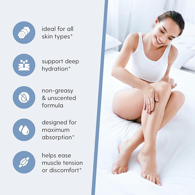 Magnesium Oil Spray for Sore Muscles, Feet, Joints and Leg Cramps, Supports Restful Sleep, Relaxation and Post-Workout Recovery, Suitable for Sensitive Skin, 12 fl oz by M3