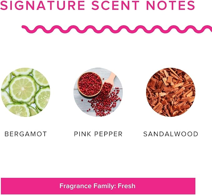 Beach Please Soy Wax Candle – Fresh Bergamot, Pink Pepper & Sandalwood – Volleyball Gift Candle, 9 oz Clean Burn