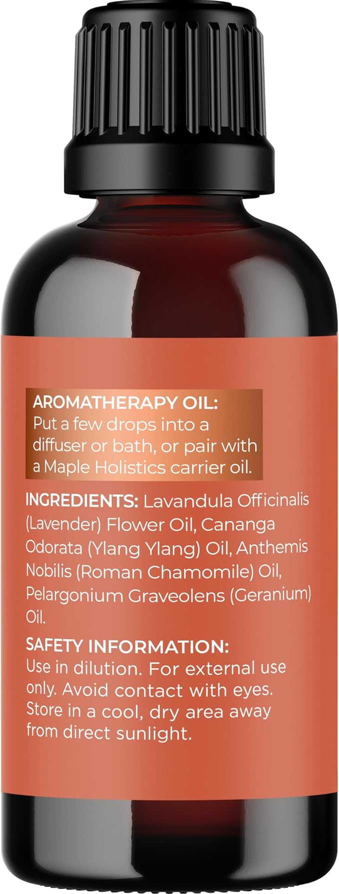 Relaxing Essential Oil Blend for Diffuser - Aromatherapy Blend of Essential Oils for Diffusers for Home and Travel Stress Support with Lavender Geranium Roman Chamomile and Ylang Ylang Diffuser Oils