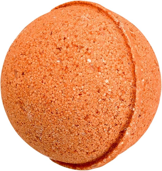 Fabulous Frannie Orange Vanilla Natural, Handmade Bath Bomb Set, Rich in Essential Oil, Mineral Salt, Coconut Oil, Witch Hazel, Fizzies to Moisturize Skin 2.5oz (Pack of 1)