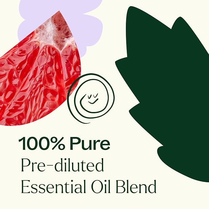 Plant Therapy Chakra 6 Clear Intuition Essential Oil Blend (Brow Chakra) Pre-Diluted Roll-On 10 mL (1/3 oz) 100% Pure