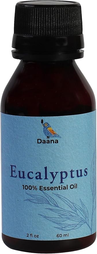 DAANA Eucalyptus Essential Oil : Pure, Undiluted (2 Fl Oz)