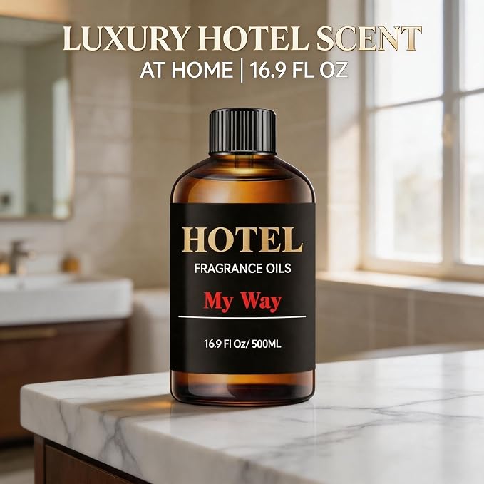 My Way Diffuser Oil Inspired by the 1 Hotel Miami - Sandalwood Suede Soft Woods - Fragrance Oil Blend for Ultrasonic and Waterless Diffusers and Crafting