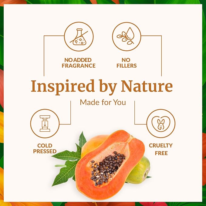 SVA Papaya Seed Oil - 4 Fl Oz – 100% Natural Cold Pressed Papaya Oil - for Face, Skin Care, Hair Care, Scalp Massage & Body Massage – Carrier Oil with Dropper