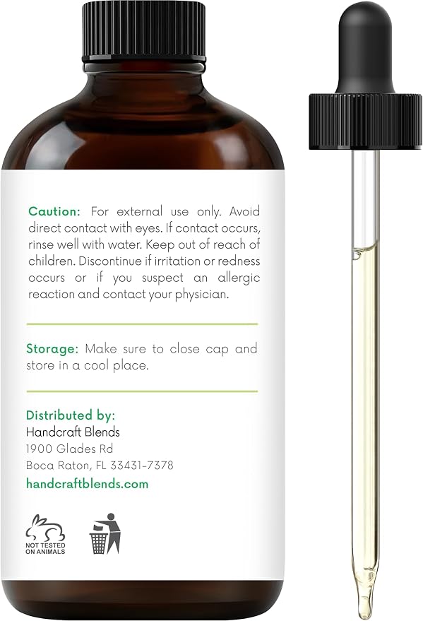 Handcraft Blends Peppermint Essential Oil – 1 Fl Oz – 100% Pure and Natural – Premium Grade Essential Oil for Diffuser and Aromatherapy, Skin, Massage, Candle and Soap Making Fragrance
