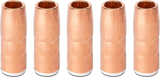 5-PK Nozzle N-M5800C 5/8" ID Flush AccuLock MDX fits Mliier MDX-250 EZ-Select Acculock MIG Welding Guns part