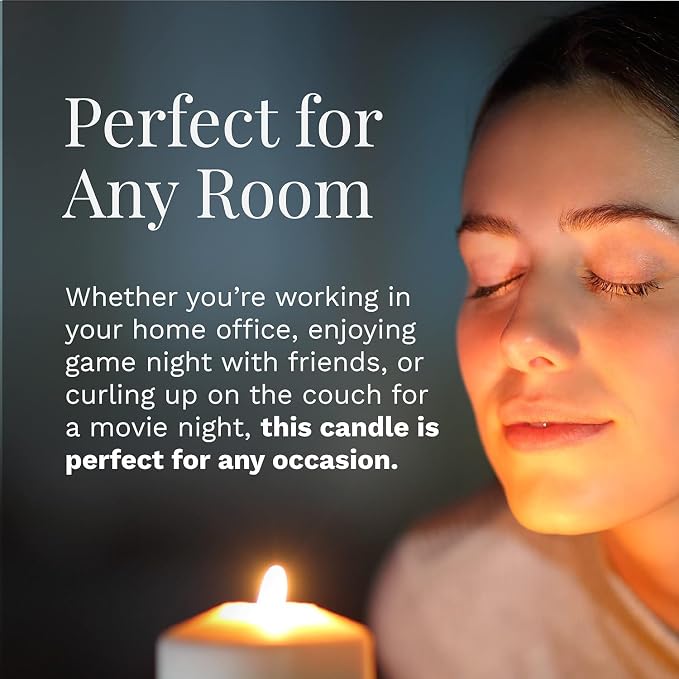CANDLE-LITE Scented Ocean Blue Mist Fragrance, One 18 oz. Single-Wick Aromatherapy Candle with 110 Hours of Burn Time, Light Color