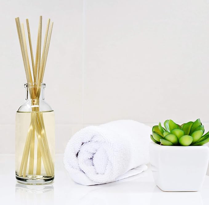 Urban Naturals Cucumber Sea Salt Reed Diffuser Oil Refill Kit | Fresh, Crisp Cucumber, Agave Leaves & Sea Salt | Essential Oil Room Scent + Replacement Reed Sticks | Made in the USA