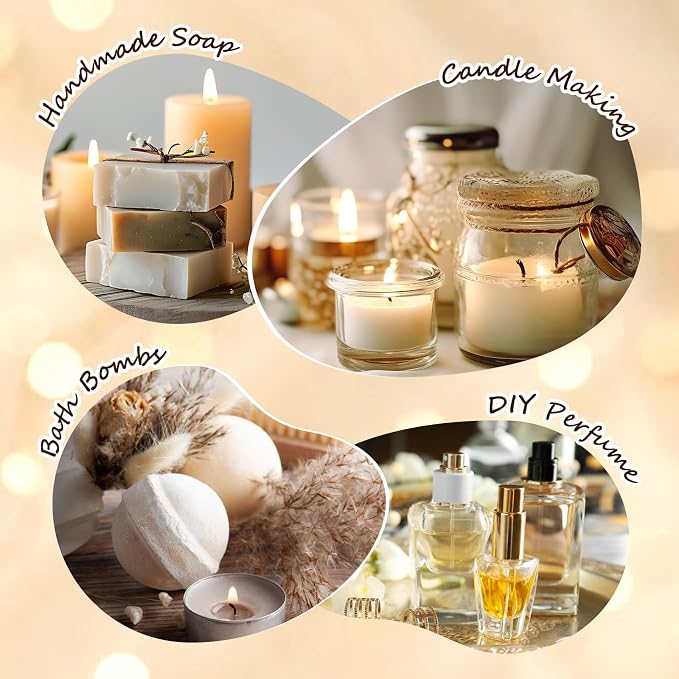 Bakery Essential Oils Set, Gifts for Mom & Wife, Fragrance Oils for Diffusers,Candle & Soap Making,Aromatherapy Oil -,Chocolate, Coffee Cake, Coffee, Apple Pie,Brown Sugar, Leather Scents