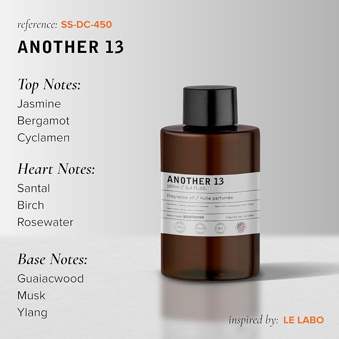 Essential Oils for Diffusers for Home - Another 13 Oil 3.4 Fl Oz - Aromatherapy - Long Lasting Hotel Collection Diffuser Oil - Oils for Diffuser - Made in USA