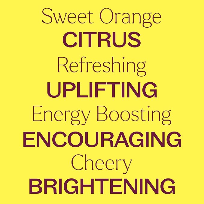 Plant Therapy Organic Sweet Orange Essential Oil, 10 mL (1/3 oz), 100% Pure, USDA Certified Organic, Undiluted, Bright and Refreshing Scent