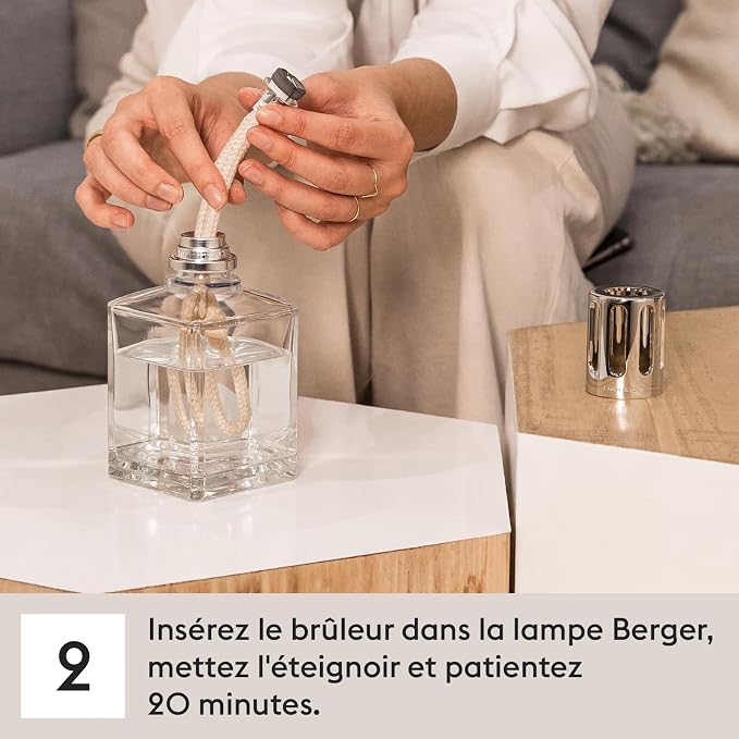 MAISON BERGER Catalytic Stone Replacement Burner Air Control Wick Assembly Universal Fit Smoke-Free Clean Burn Odor-Neutralizing Diffusion Head Maintenance Upgrade