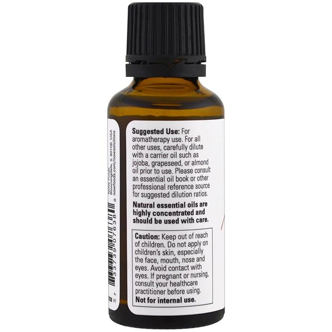 Essential Oils, Lemon Eucalyptus, 1 fl oz (30 ml), Now Foods