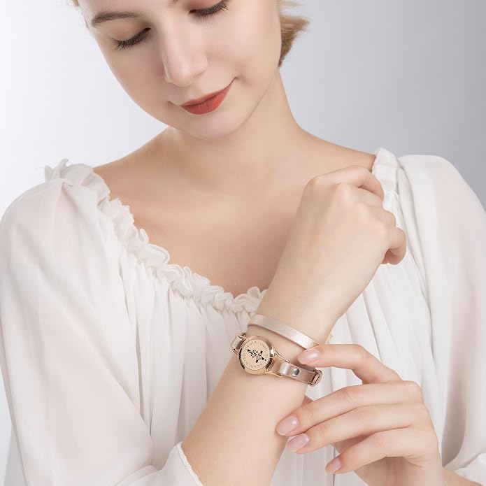 A&K Collections 18K Gold Mothers Day Easter Basket Stuffers for Her Rose Gold Plated Cross Aromatherapy Bracelet – Teen Girl Gifts Trendy Stuff, Essential Oil Lavender & Rose Diffuser Christian Jewelry for Women
