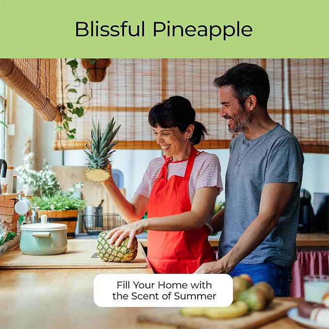 Good Essential – Professional Pineapple Fragrance Oil 10ml for Diffuser, Candles, Soaps, Lotions, Perfume 0.33 fl oz