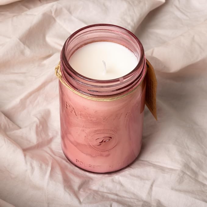 Paddywax Scented Candles Relish Collection Soy Wax Artisan Candle in Glass Jar with Lid, 9.5-Ounce, Salted Grapefruit